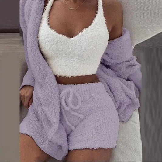 Cozy Velvet Pajamas Set